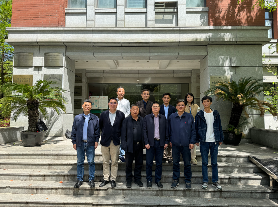 福建金森周文剛總經理帶隊赴上海市農業(yè)科學院生態(tài)環(huán)境保護研究所調研